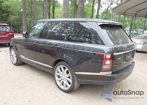 2014 Land Rover Range Rover 3.0L V6 Supercharged Hse из США, поврежденный, VIN SALGS2WF1EA167560